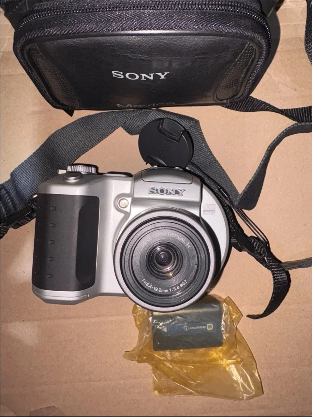 Sony silver digital